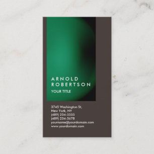 Carte de visite professionnel Personnaliser Brown 