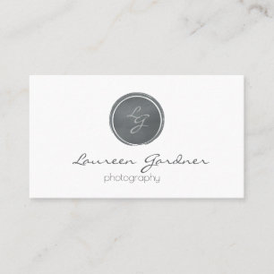 Carte De Visite Professionnel photographique moderne