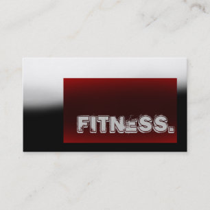 Carte de visite professionnel Red Grey