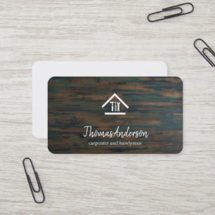 Carte De Visite Professionnel Réparateur de Maison Moderne