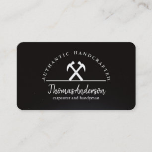 Carte De Visite Professionnel Réparateur de Maison Moderne Homme à