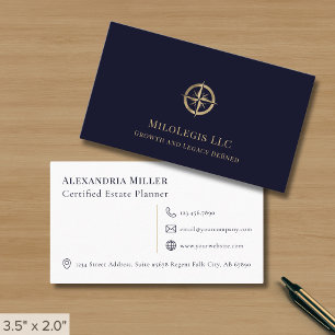 Carte De Visite Professionnel simple et élégant