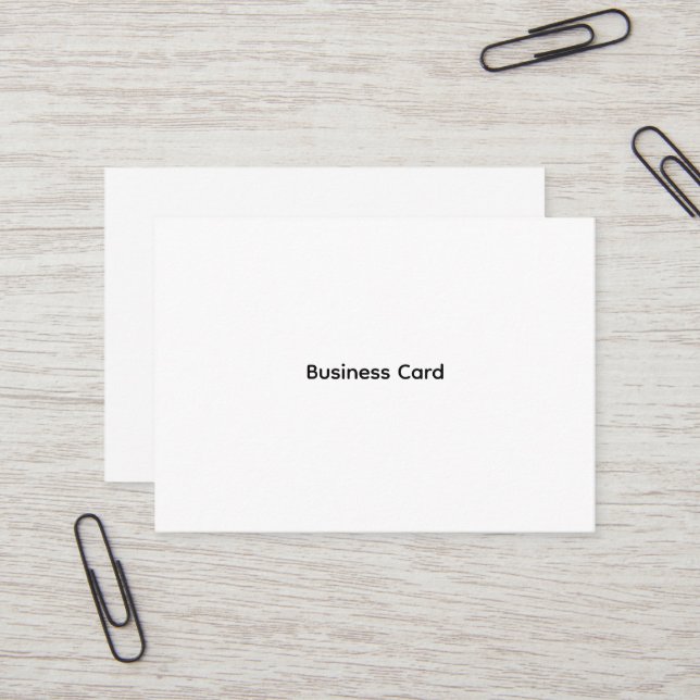 Carte De Visite Professionnel sur mesure  (Devant/Arrière en situation)