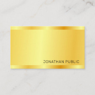 Carte De Visite Professionnel tendance Moderne Élégant Design simp