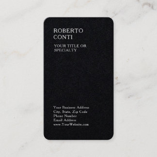 Carte De Visite Professionnel Unique Simple Minimaliste Premium No