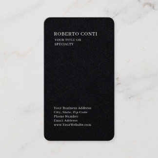 Carte De Visite Professionnel Unique Simple Minimaliste Premium No