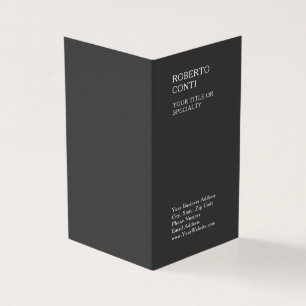Carte De Visite Professionnel Unique Simple Minimaliste tendance N