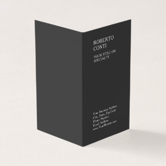 Carte De Visite Professionnel Unique Simple Minimaliste tendance N