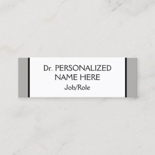 Carte de visite professionnel Vintage et classique