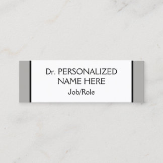 Carte de visite professionnel Vintage et classique