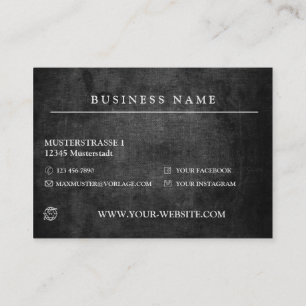 Carte de visite professionnelle