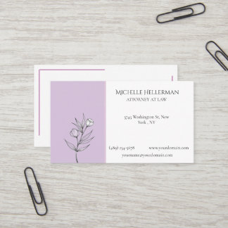 Carte de visite professionnelle