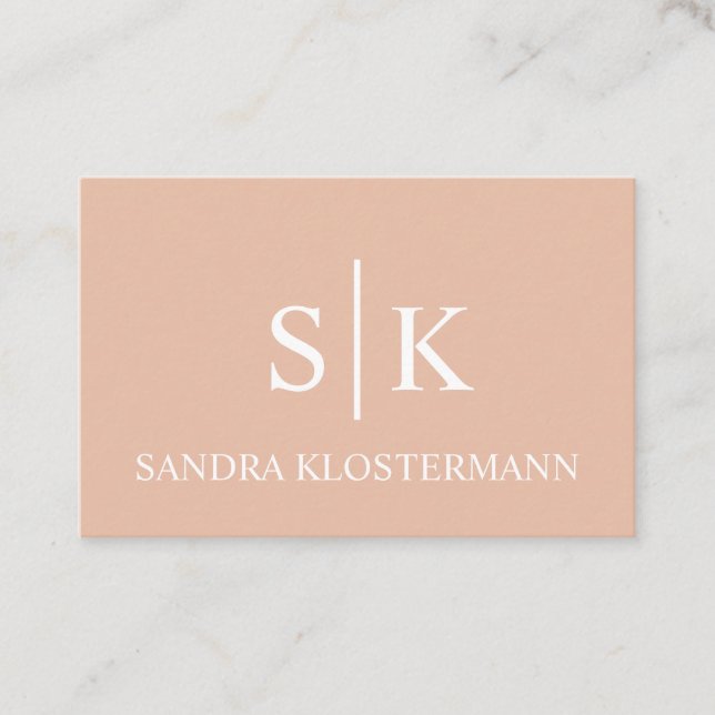 Carte de visite professionnelle - (Devant)