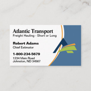 Carte de visite professionnelle avec logo