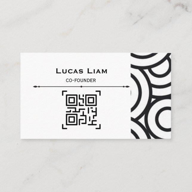 Carte de visite professionnelle avec logo d'entrep (Dos)