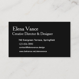 Carte de visite professionnelle Basem Business Sol