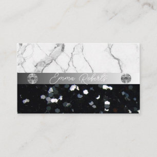 Carte de visite professionnelle Coach Diamant Noir