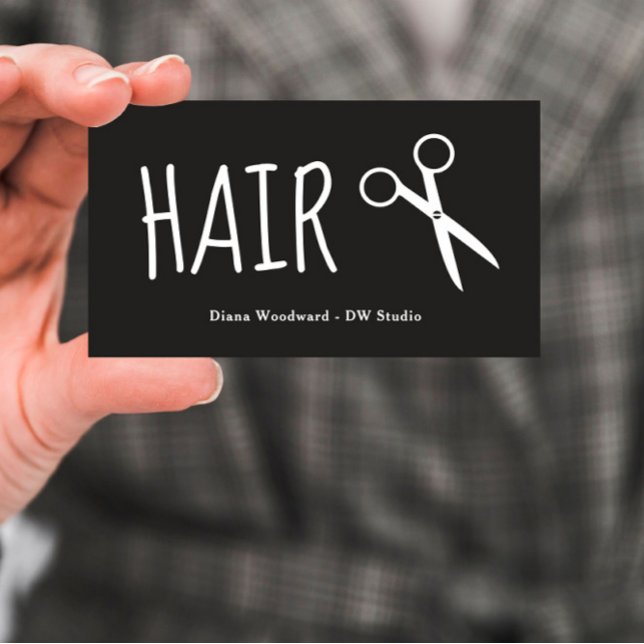 Carte de visite professionnelle de coiffeurs de qu (Créateur téléchargé)