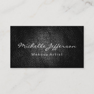 Carte de visite professionnelle de maquilleur en c