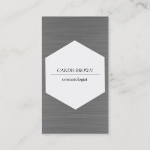 Carte de visite professionnelle de visite balayée