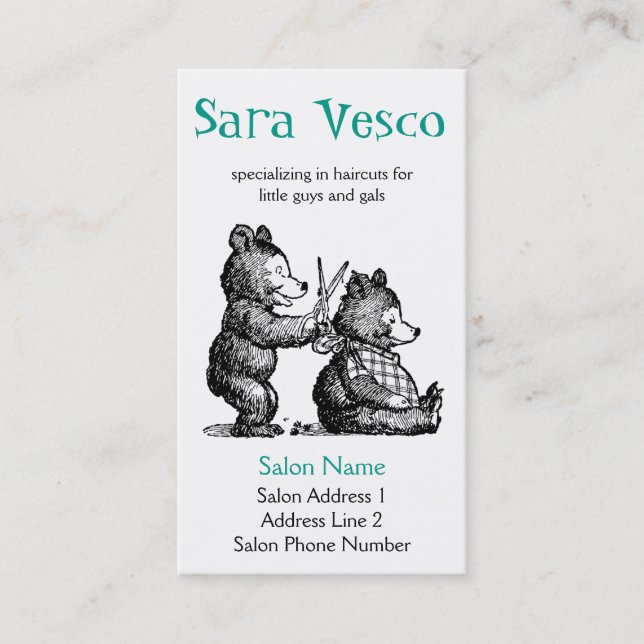 Carte de visite professionnelle de visite de (Devant)