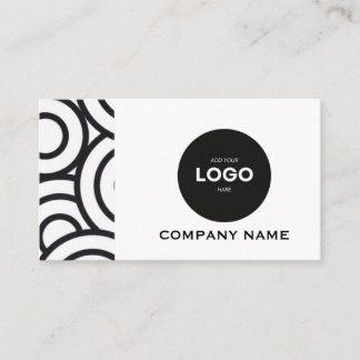 Carte de visite professionnelle d'entreprise avec