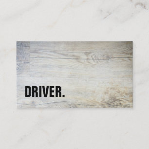 Carte de visite professionnelle en bois minimalist