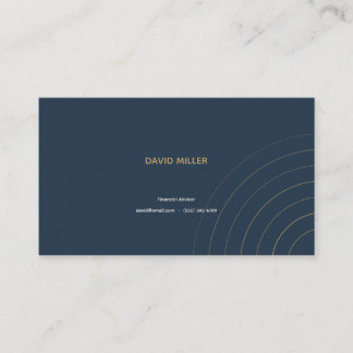 Carte de visite professionnelle géométrique modern