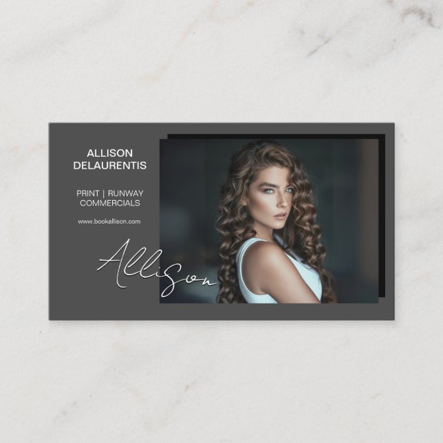 Carte de visite professionnelle Greystone Talent | (Devant)