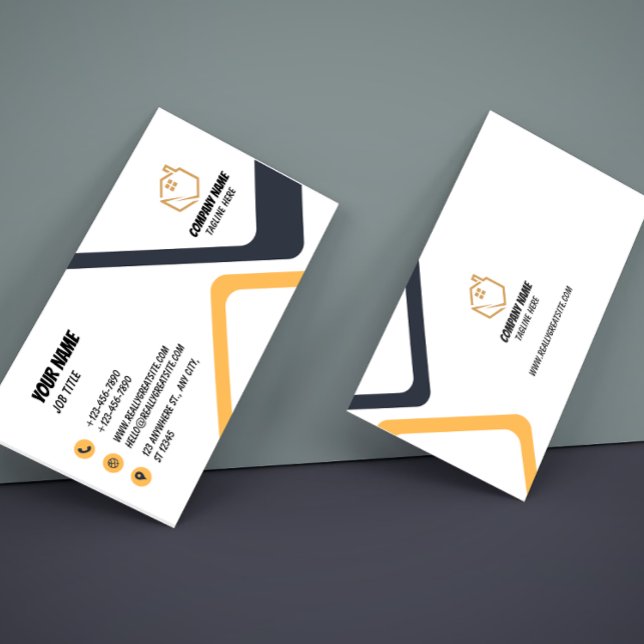 Carte de visite professionnelle minimaliste élégan (Créateur téléchargé)