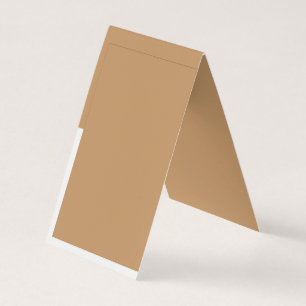 Carte de visite professionnelle minimaliste marron