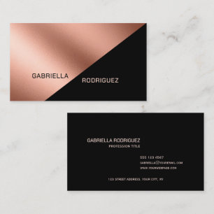 Carte de Visite Professionnelle Moderne Minimalist