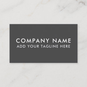Carte de visite professionnelle moderne minimalist