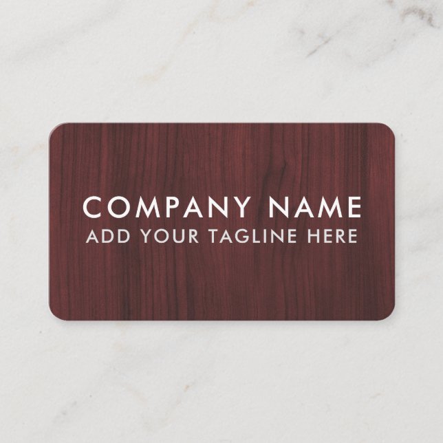 Carte de Visite Professionnelle Moderne Minimalist (Devant)