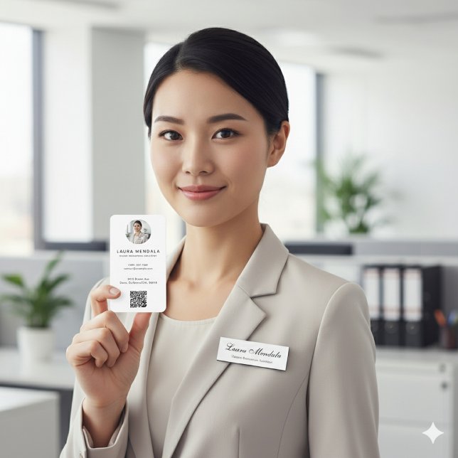 Carte de visite professionnelle personnalisable et (Créateur téléchargé)