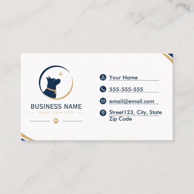 Carte de visite professionnelle personnalisée pour (Devant)