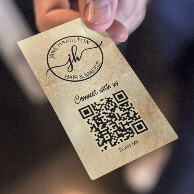 Carte de visite professionnelle QR Code Business L (Créateur téléchargé)