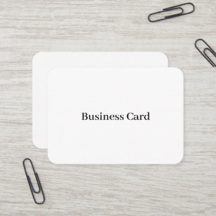 Carte de visite professionnelle standard, 3,5" x 2