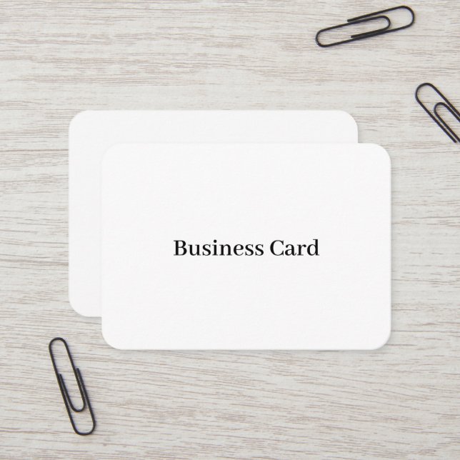 Carte de visite professionnelle standard, 3,5" x 2 (Devant/Arrière en situation)