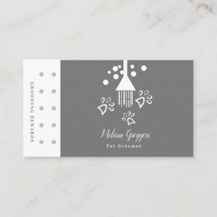 Carte De Visite Promesse de logo de patte de promeneur de chien to