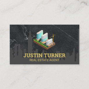 Carte De Visite Promoteur immobilier Construction immobilière