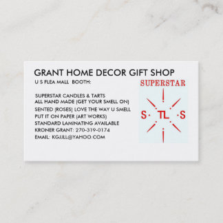 CARTE DE VISITE PROMOTIONS DE SUPERSTAR