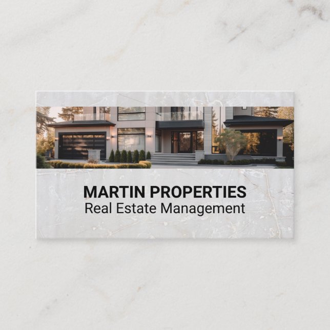 Carte De Visite Property Management | Investment Rentals (Devant)