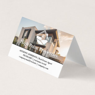 Carte De Visite Propriété Moderne de Luxe   Immobilier