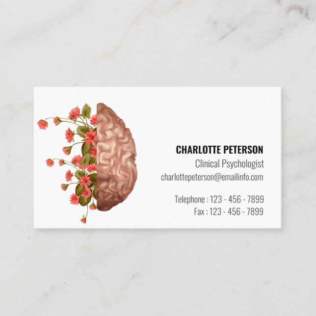 Carte De Visite  Psychologue & Conseiller   (Devant)