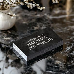 Carte De Visite Psychologue Conseiller matrimonial Texture de four