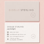 Carte De Visite Psychologue moderne rose pâle minimaliste luxe<br><div class="desc">Construisez confiance et professionnalisme avec ce carte de visite de luxe minimaliste rose vif, conçu pour les psychologues et les professionnels de la santé mentale. Doté d'un arrière - plan neutre et souple, doté d'une typographie raffinée, ce design moderne exprime compassion, sophistication et crédibilité. Entièrement personnalisable avec votre nom, votre...</div>