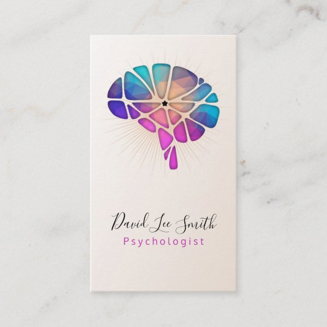 Carte De Visite Psychologue / Neurologue (Devant)