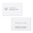 Psychologue - Professionnel élégant symbole argent