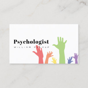 Carte De Visite Psychologue Thérapeute Santé Mentale